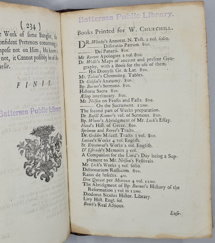 Richardson, Two Discourses, 1719.