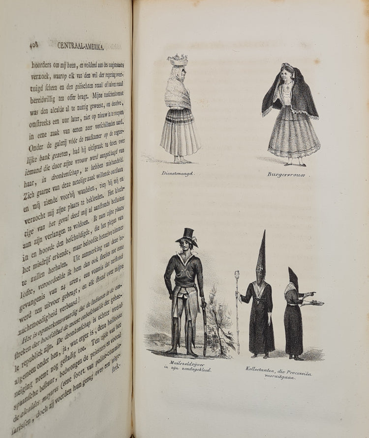 Haefkens, Centraal Amerika, 1832.