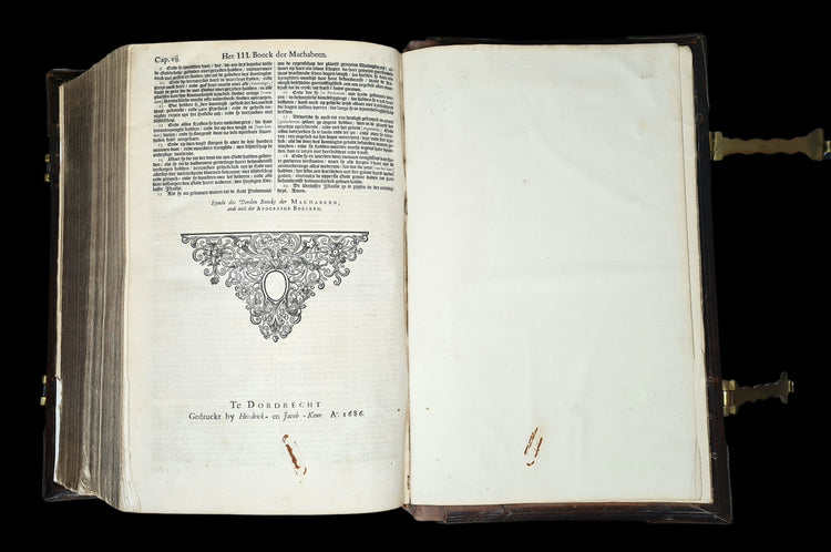 Keur, Biblia : dat is de gantsche H. Schrifture, 1686.