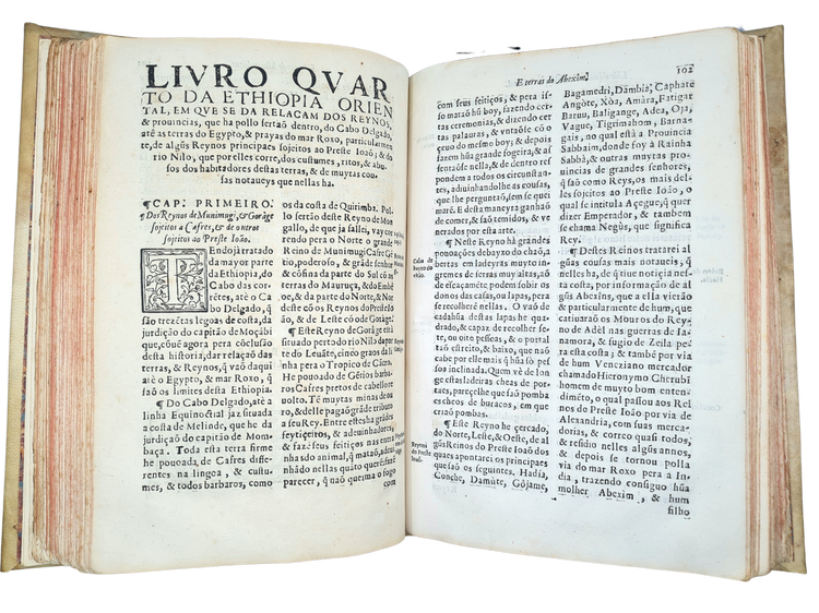 Santos, Ethiopia Oriental, 1609.