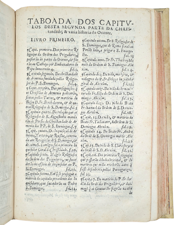 Santos, Ethiopia Oriental, 1609.