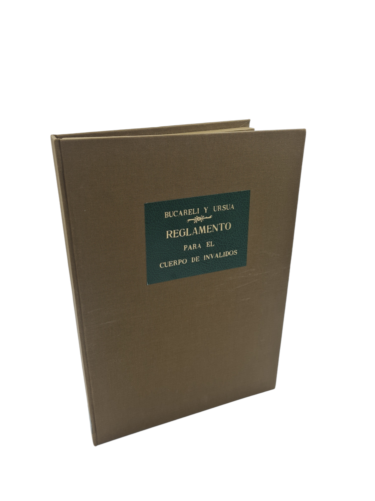 Founding Royal ordinance for the Corps of Invalids of New Spain, 1773.