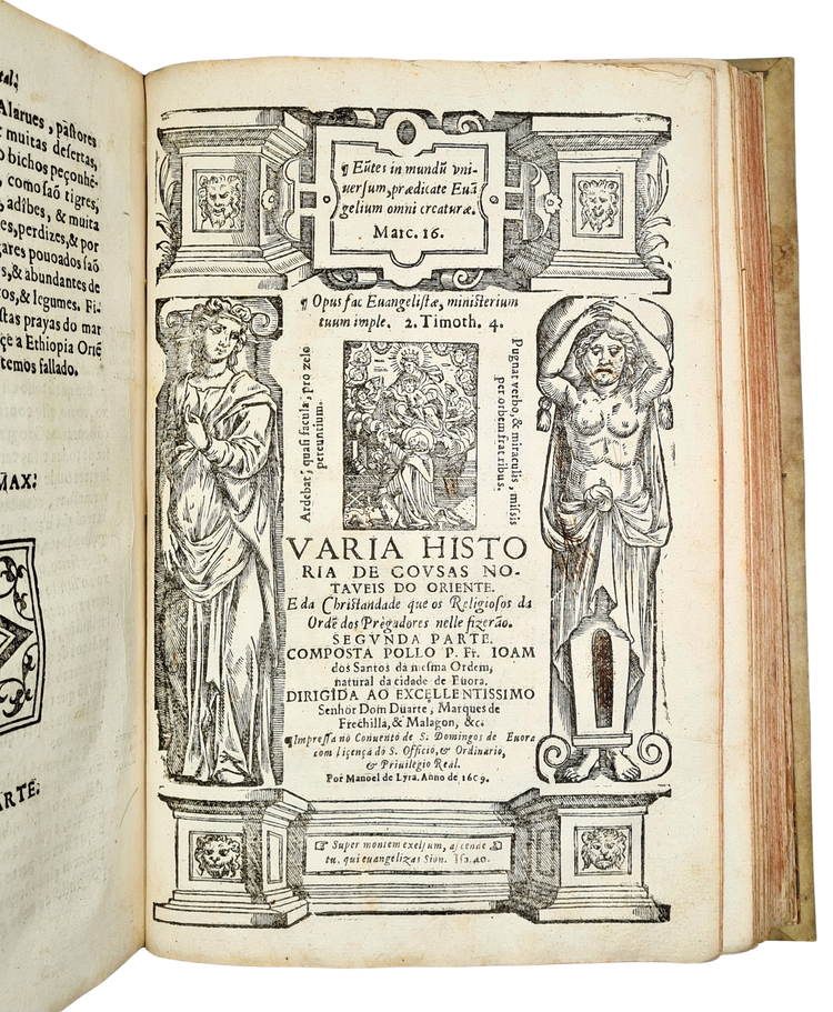 Santos, Ethiopia Oriental, 1609.