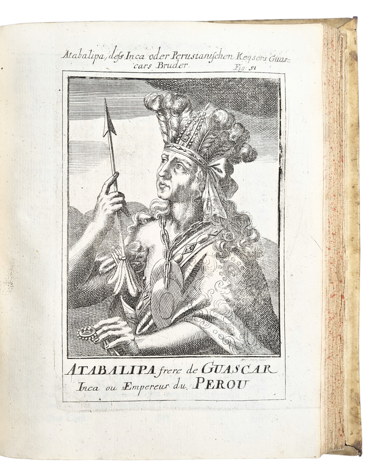 Mallet, Beschreibung des gantzen Welt-Kreises, 1719.