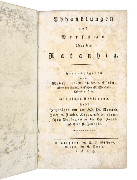 From the Peruvian Andes to European medicine