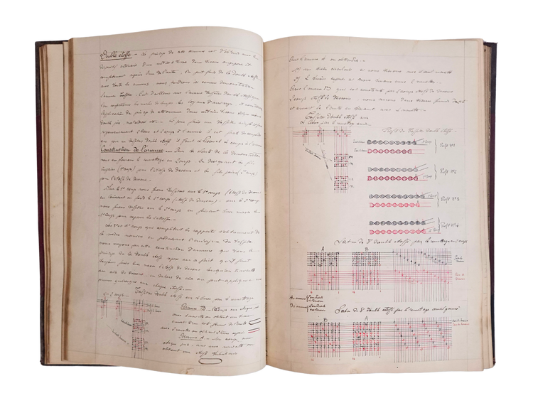A monumental Lyon silk-weaving manuscript from the Brosset-Heckel manufacturing house