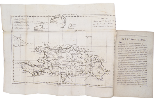 A colonist's account of the Haitian Revolution, with manuscript notes on plantations
