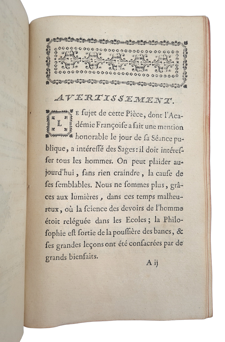 Doigny du Ponceau, Discours d'un negre a un Européen, 1775.