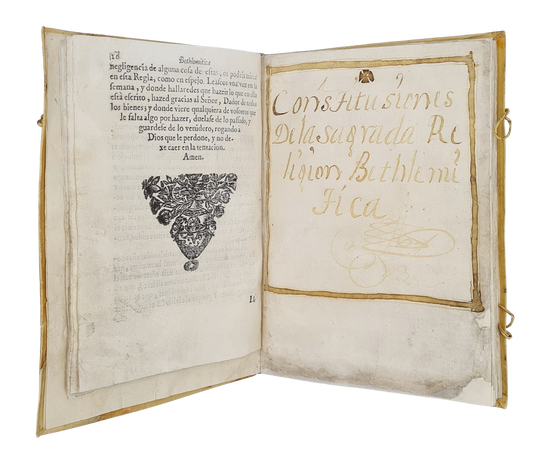 Bethlehemites manuscript, Lima 1746.