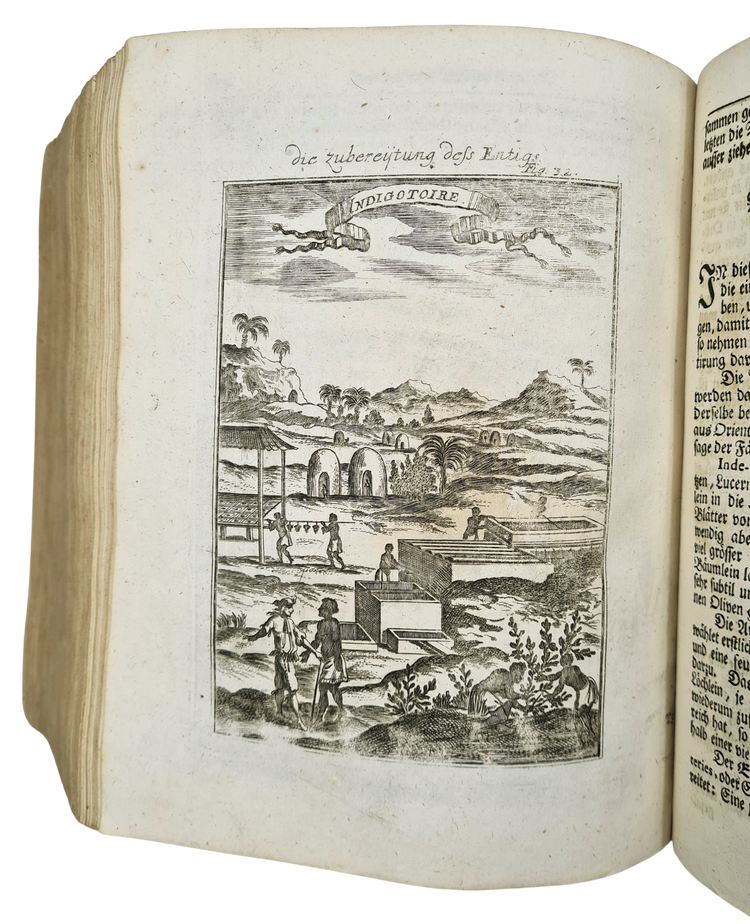 Mallet, Beschreibung des gantzen Welt-Kreises, 1719.