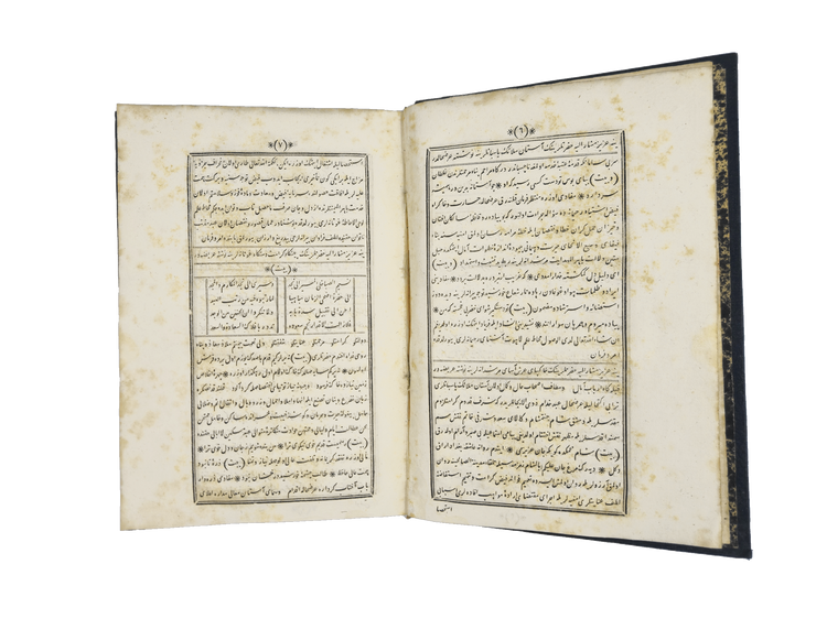 Prose text, pages 6–7 of Ebubekir Rıfat’s Münşeat ve divan.