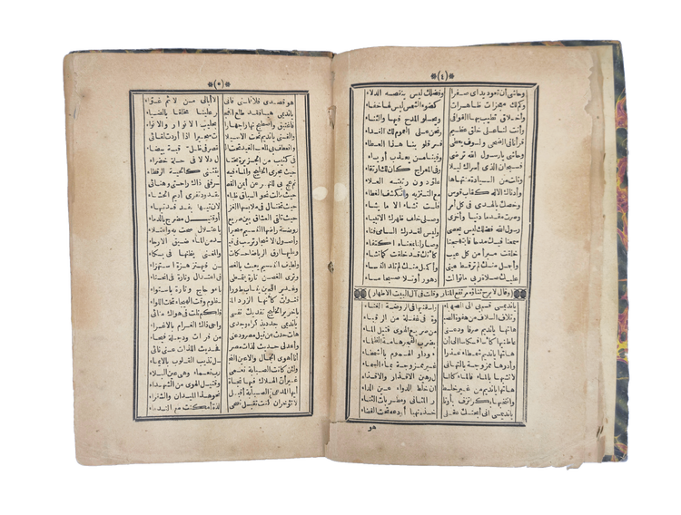 Text, pages 4–5 of ʿAbd Allāh al-Shabrāwī’s Dīwān.