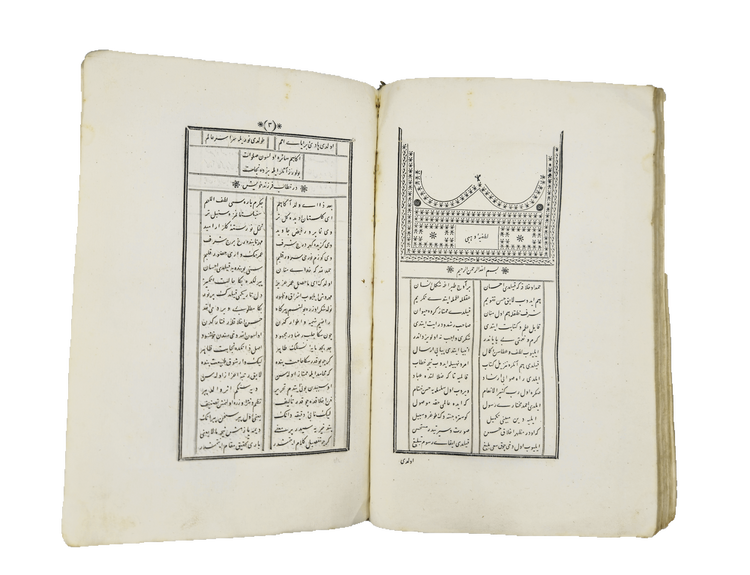 Ornamented section opening in Artem copy 210 of Vehbi.