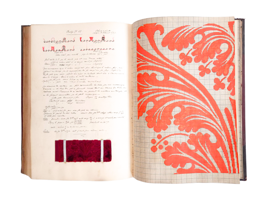 A monumental Lyon silk-weaving manuscript from the Brosset-Heckel manufacturing house