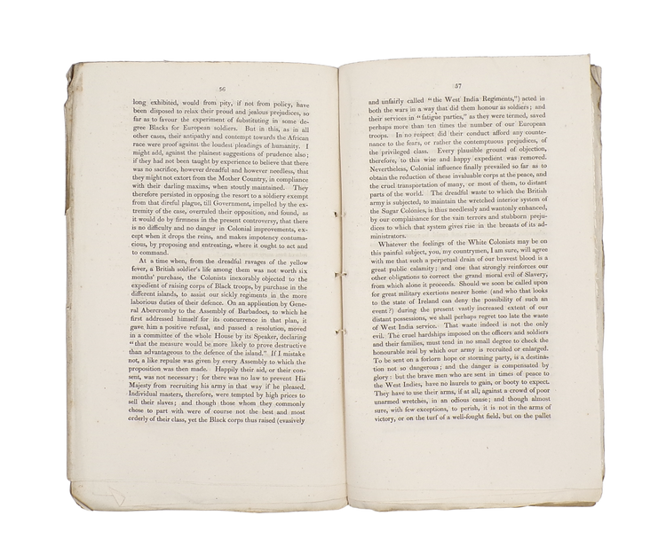 Abolitionist pamphlet, inscribed by the author