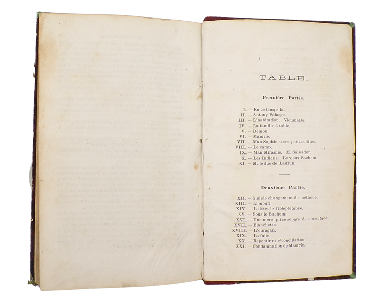 Rare and important source for Southern creole culture and language, printed in New Orleans.