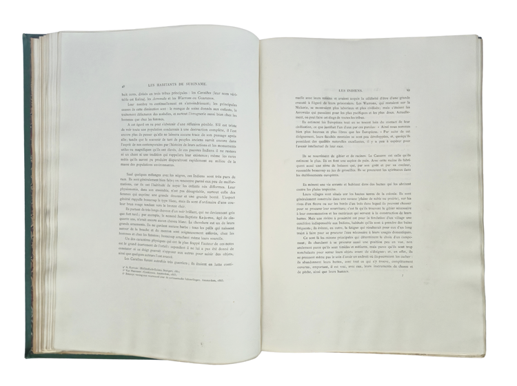 The visual splendour of an unequal encounter; author Prince Roland Bonaparte’s copy?