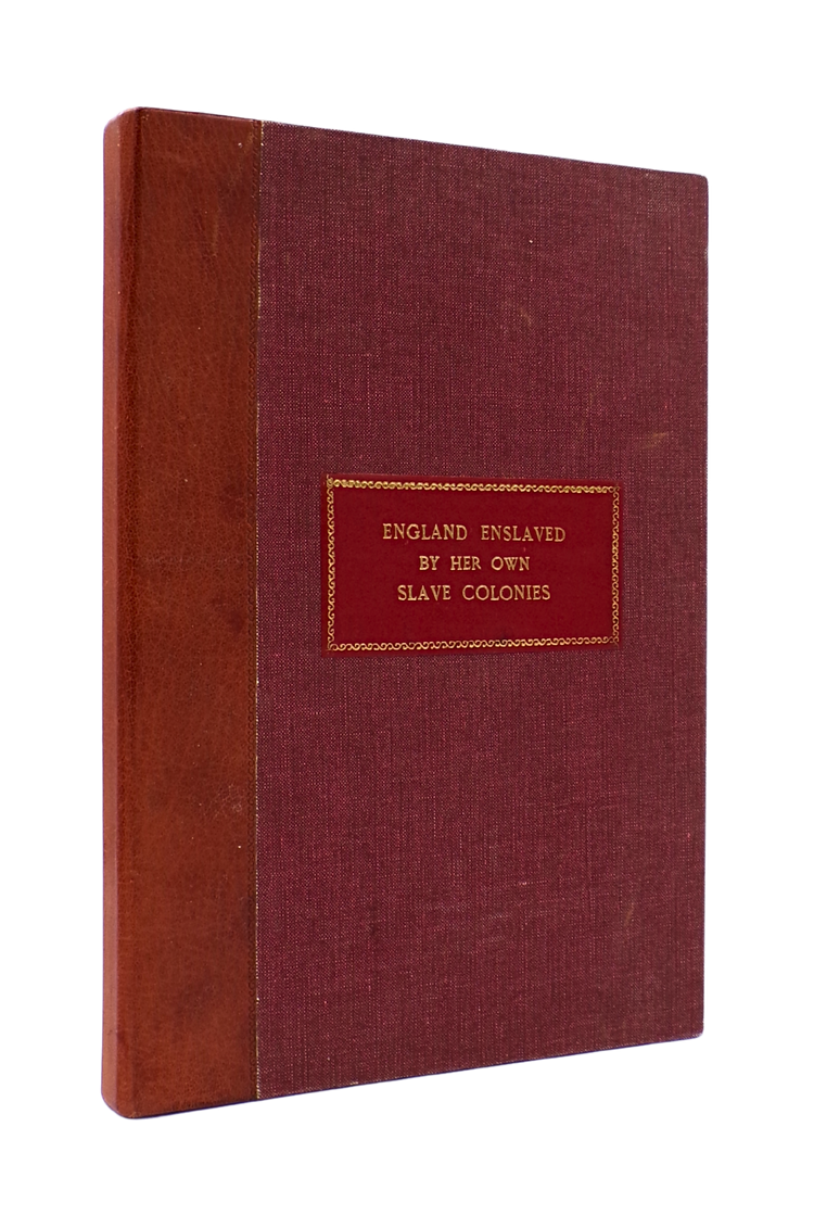 Abolitionist pamphlet, inscribed by the author