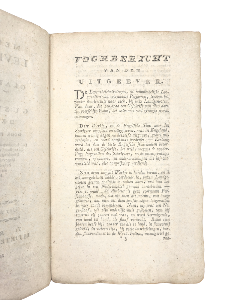 Very rare first translation of “the most impressive autobiography written by a native of Africa”