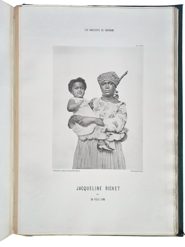 The visual splendour of an unequal encounter; author Prince Roland Bonaparte’s copy?