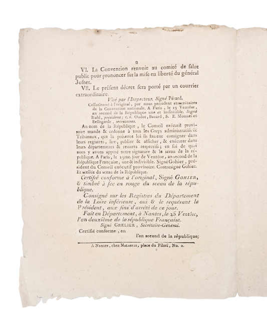 The definitive rupture between the French Republic and the colonial planter elite