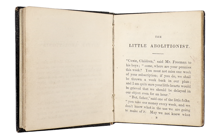 Charming and extremely rare anti-slavery storybook