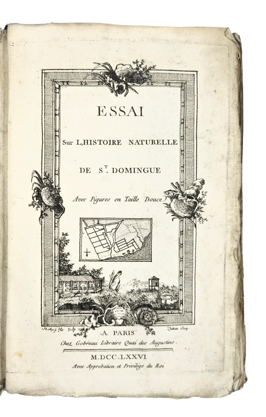 An early scientific survey of Saint-Domingue, with important observations on Taíno and Creole culture