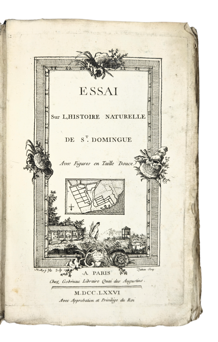 An early scientific survey of Saint-Domingue, with important observations on Taíno and Creole culture