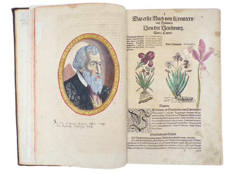 With 23 botanical drawings and anecdotal notes by Camerarius himself