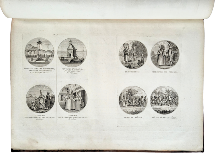 Magnificent atlas of Saint-Domingue just before the Haitian Revolution - with the scarce 1796 map