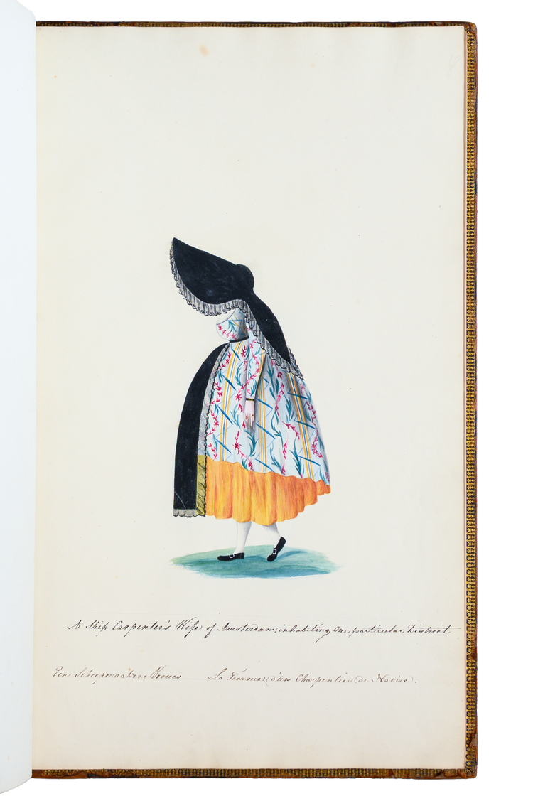 Making the nation: an exceptional album of drawings of Dutch women in regional costume
