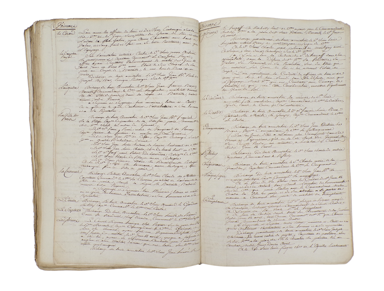 Official manuscript review of the Battle of the Saintes, with the accounts of De Grasse and others