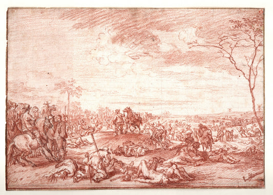 The aftermath of battle