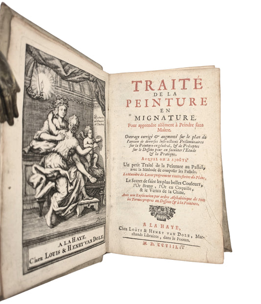 Teaching women the art of painting in miniature and pastel