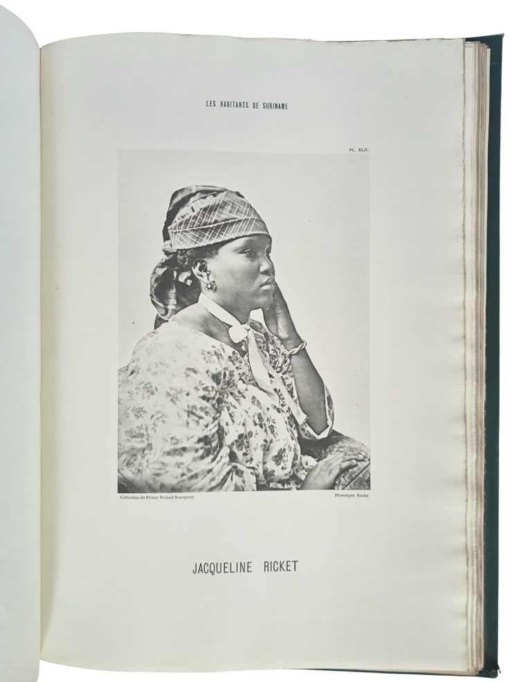 The visual splendour of an unequal encounter; author Prince Roland Bonaparte’s copy?