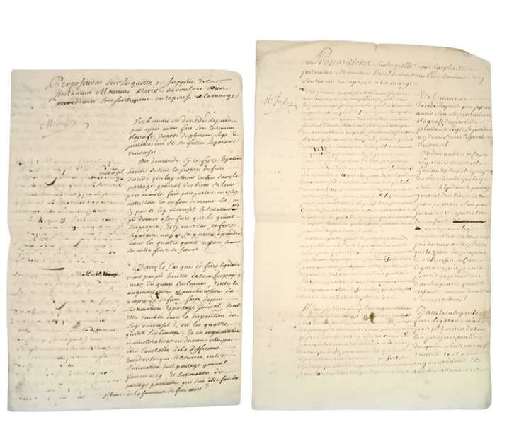 The Robineau succession: a difficult estate settlement of a planter in Saint-Domingue.
