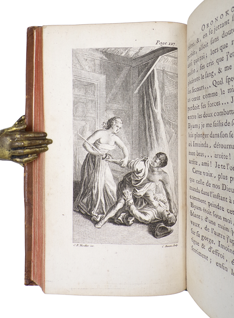 First illustrated edition of Aphra Behn’s Oroonoko, expanded with a new tale of the African heroine Imoinda