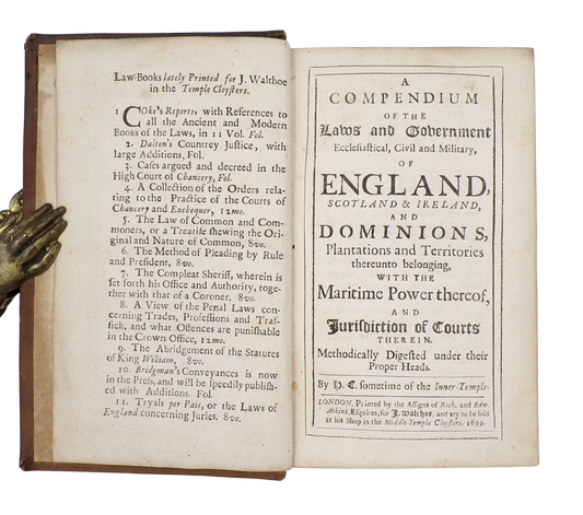 Reframing the legal texture of the British colonies