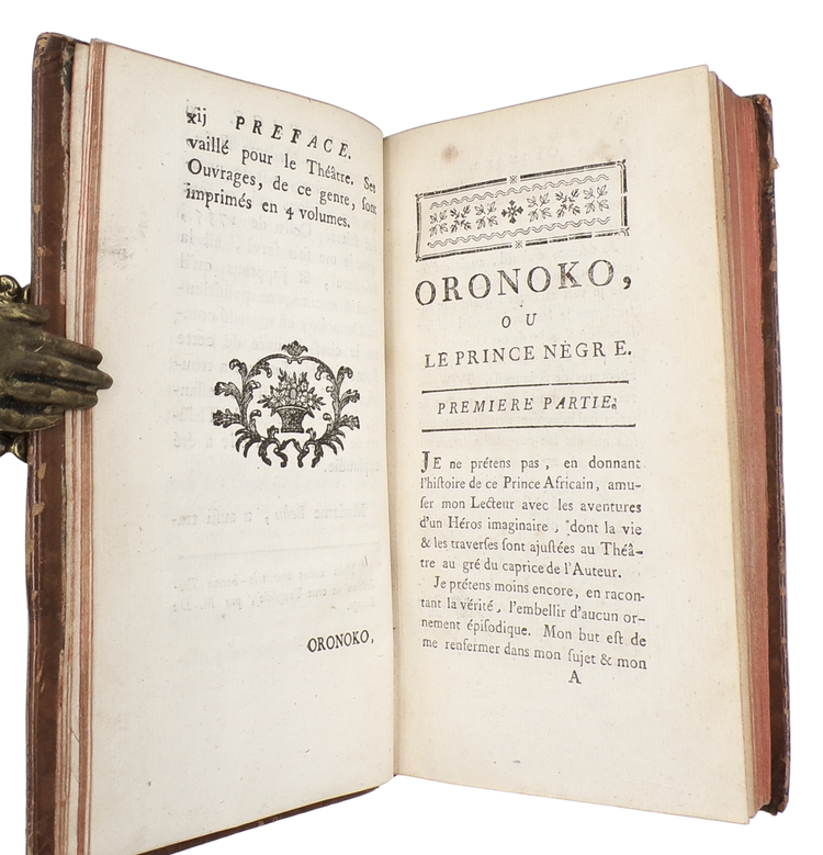 First illustrated edition of Aphra Behn’s Oroonoko, expanded with a new tale of the African heroine Imoinda