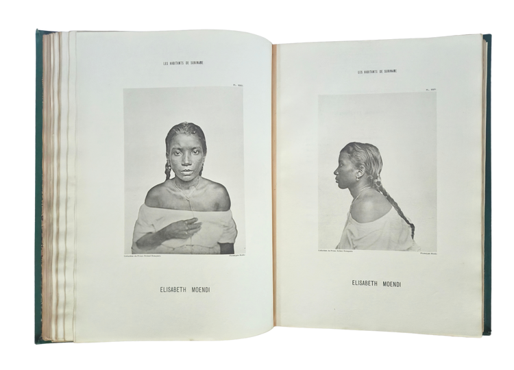 The visual splendour of an unequal encounter; author Prince Roland Bonaparte’s copy?