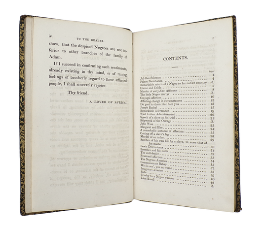 Abolitionist rarity by “A Lover of Africa”