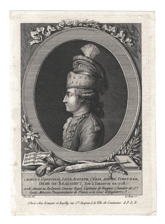 The Chevalier d'Éon before 1777