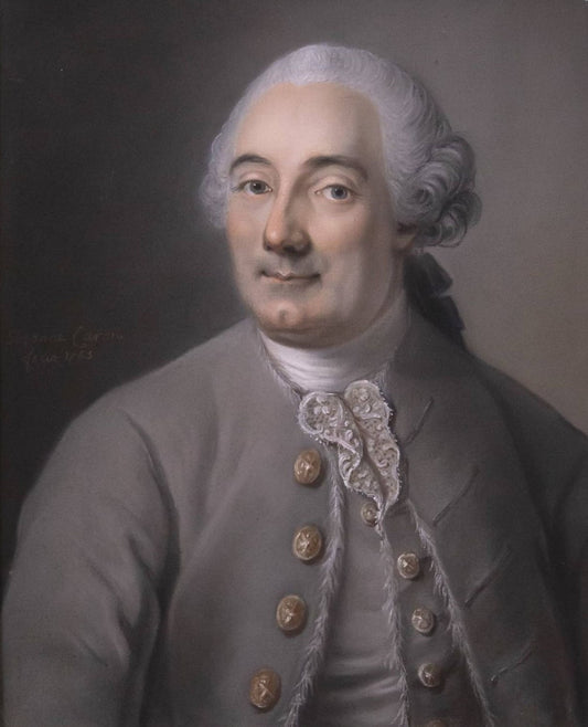 Suzanne Caron, Portrait of a man, 1765.
