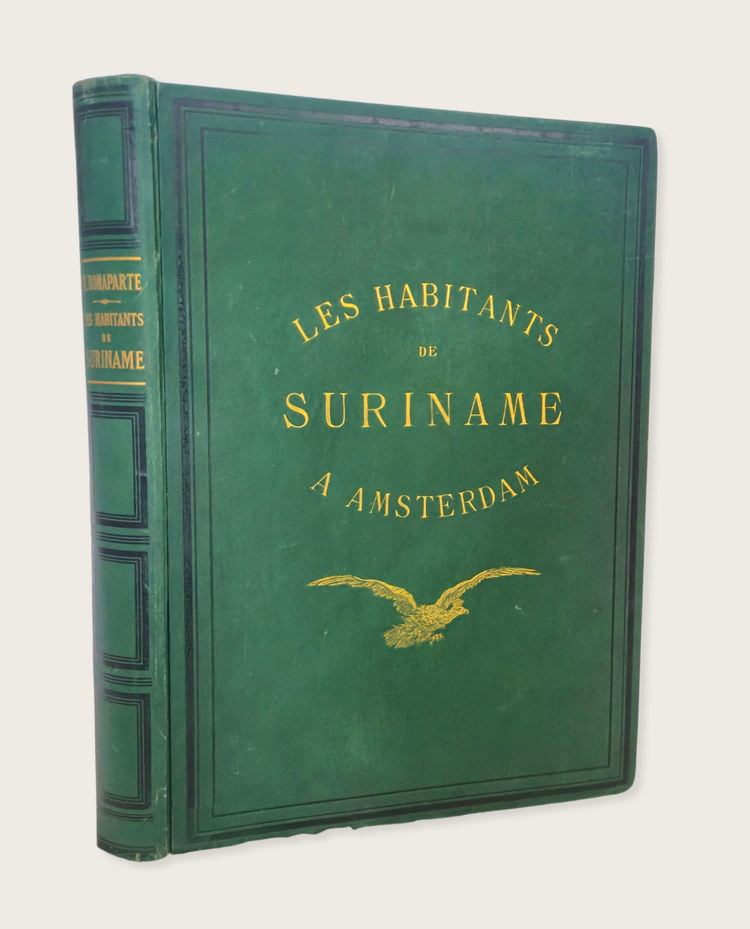 The visual splendour of an unequal encounter; author Prince Roland Bonaparte’s copy?