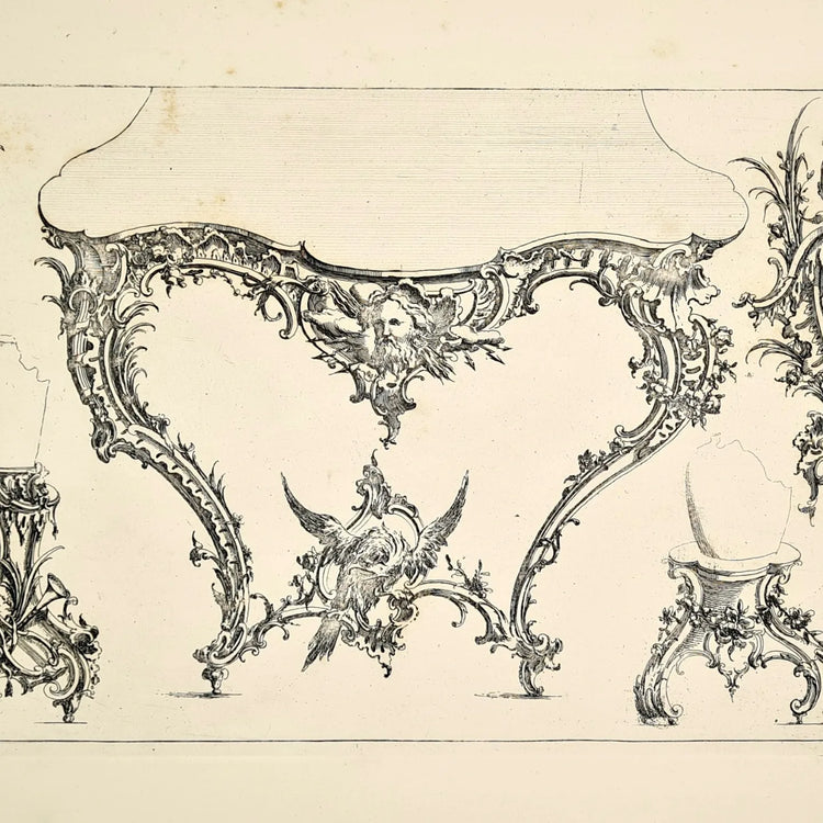 Chippendale, A collection of ornamental designs, [1830].